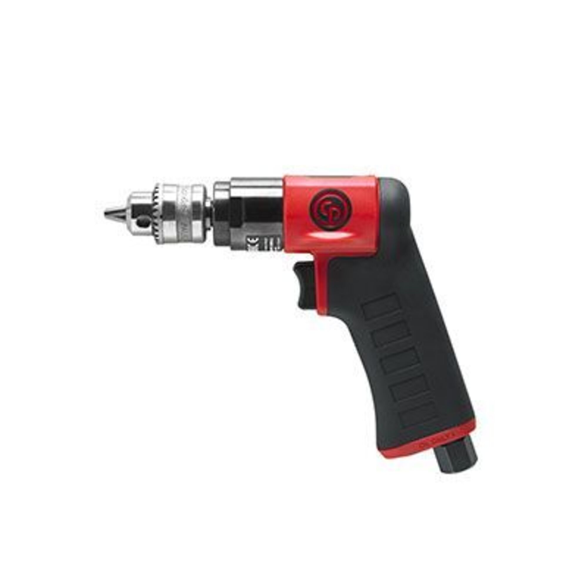 Chicago Pneumatic Air Drill — 1/4in., Keyed Chuck, Pistol Handle, 0.31 HP, 3300 RPM, Model# CP7300C
